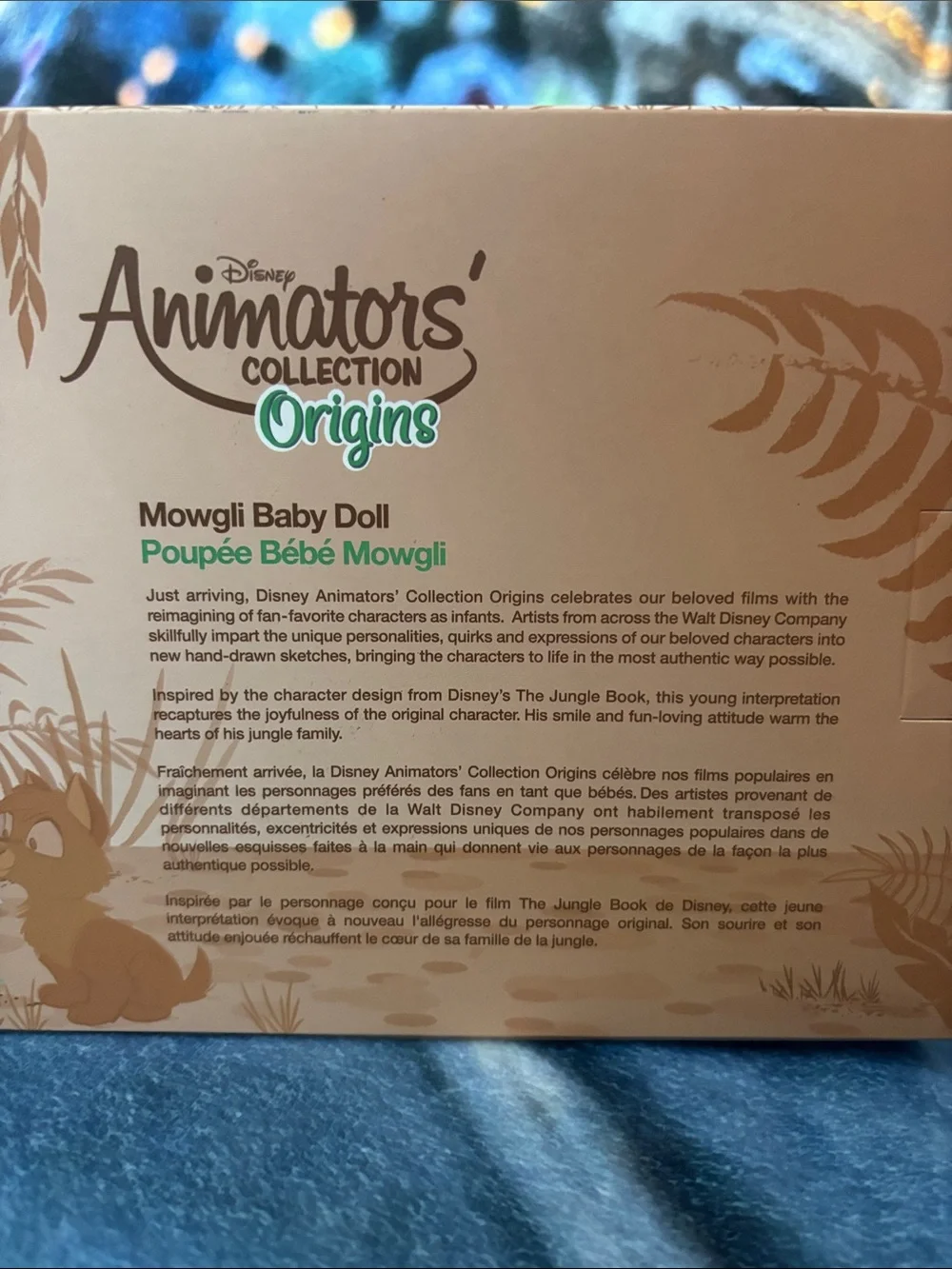 Disney Animators Collection Origins Mowgli NIB